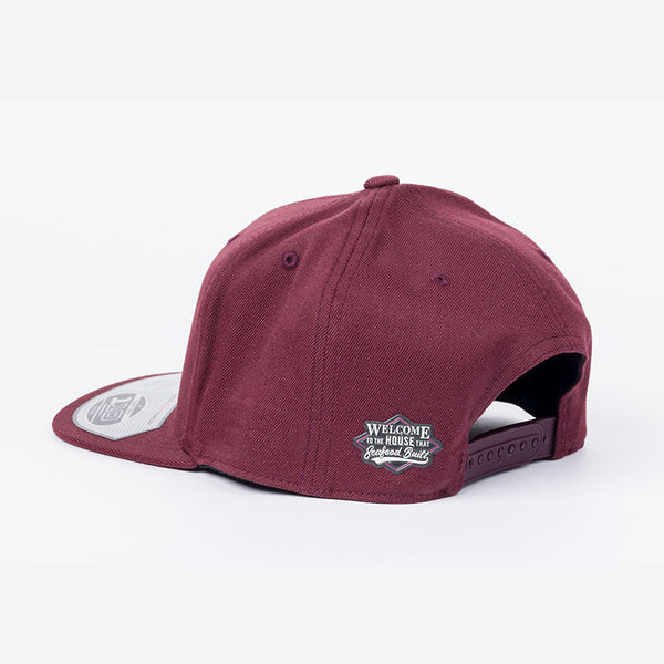 Workwear Hat - Flat (Burgundy)